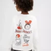Dziecięcy T-shirt z nadrukiem w stylu oversize