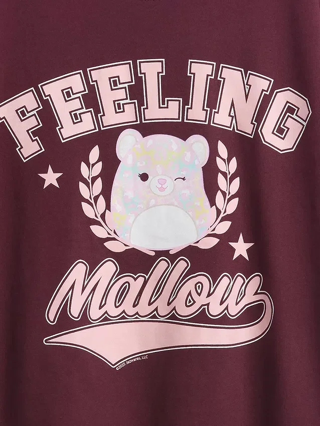 Dziecięcy T-shirt z nadrukiem w stylu oversize