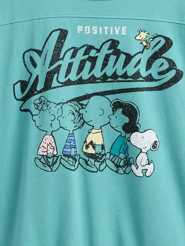 Dziecięcy T-shirt z nadrukiem w stylu oversize