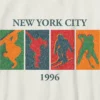 Dziecięcy T-shirt z nadrukiem „Winter Sports Vintage”