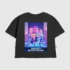 Dziecięcy T-shirt z nadrukiem z serii K-Pop Demon Hunters