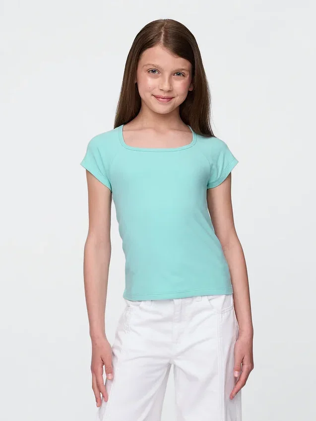 Dziecięcy T-shirt z okrągłym dekoltem