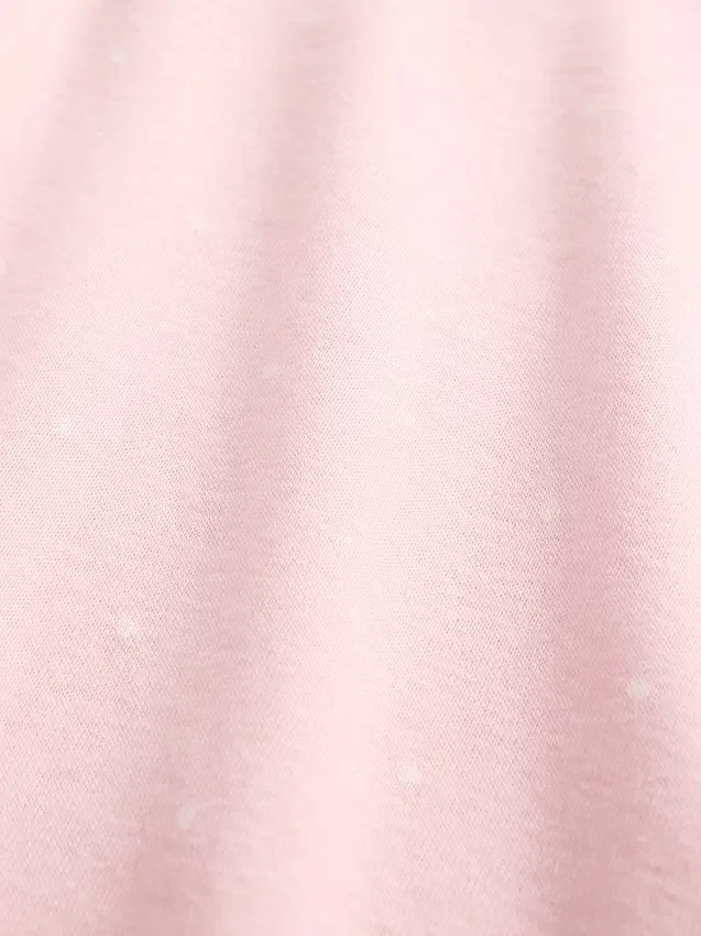Dziecięcy T-shirt z prążkowanym dekoltem typu mockneck