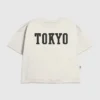 Dziecięcy T-shirt z wyrazistym nadrukiem „Tokyo”
