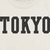 Dziecięcy T-shirt z wyrazistym nadrukiem „Tokyo”
