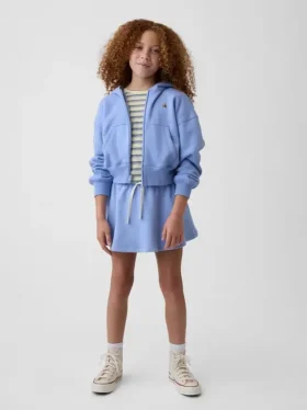Dziewczęca spódniczka typu „skort” z materiału Vintagesoft