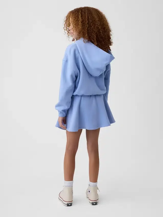 Dziewczęca spódniczka typu „skort” z materiału Vintagesoft