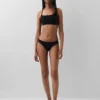 Elastyczne bawełniane majtki bikini z upraw ekologicznych