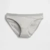 Elastyczne majtki bikini z bawełny organicznej z logo