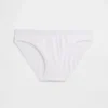 Elastyczne majtki bikini z bawełny organicznej z logo