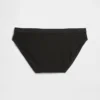 Elastyczne majtki bikini z bawełny organicznej z logo