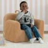 Fotelik piankowy babyGap z prążkowanym welurem i logo