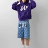 Gap × Awake Ny – bluza z kapturem z grubej dzianiny polarowej z nadrukowanym logo w stylu oversize