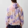 Gap × Awake Ny – bluza z kapturem z grubej dzianiny polarowej z nadrukowanym logo w stylu oversize