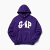 Gap × Awake Ny – bluza z kapturem z grubej dzianiny polarowej z nadrukowanym logo w stylu oversize