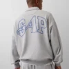 GAP × Awake Ny – gruby sweter oversize z zamkiem do jednej czwartej długości