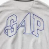 GAP × Awake Ny – gruby sweter oversize z zamkiem do jednej czwartej długości