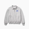 GAP × Awake Ny – gruby sweter oversize z zamkiem do jednej czwartej długości