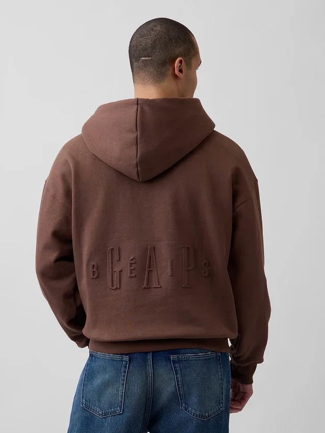 GAP × Béis – gruba bluza z kapturem dla dorosłych na podróże