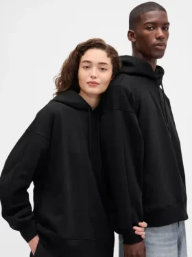 GAP × Béis – gruba bluza z kapturem dla dorosłych na podróże
