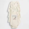 GAP × Disney Baby – Body z bawełny organicznej (zestaw 3 szt.)