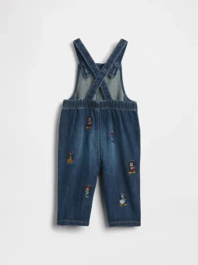 GAP × Disney Baby – dżinsowe kombinezony