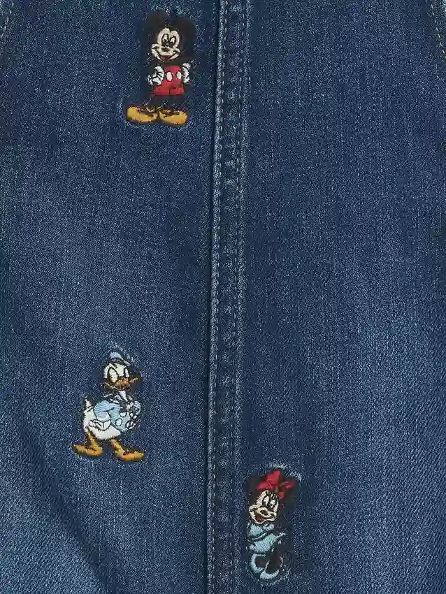 GAP × Disney Baby – dżinsowe kombinezony