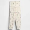 GAP × Disney Baby – spodnie z bawełny organicznej zakładane przez głowę (zestaw 3 szt.)