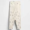 GAP × Disney Baby – spodnie z bawełny organicznej zakładane przez głowę (zestaw 3 szt.)