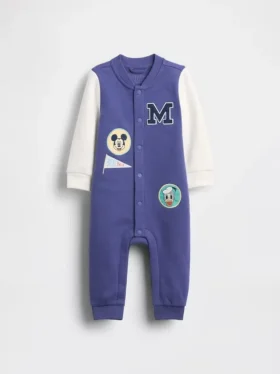 GAP × Disney Baby Vintagesoft Kombinezon typu varsity