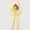 GAP × Disney Baby – zestaw piżamowy „Księżniczka” z organicznej bawełny szczotkowanej
