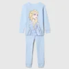 GAP × Disney Baby – zestaw piżamowy „Księżniczka” z organicznej bawełny szczotkowanej