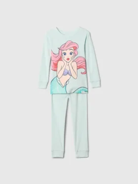 GAP × Disney Baby – zestaw piżamowy „Księżniczka” z organicznej bawełny szczotkowanej