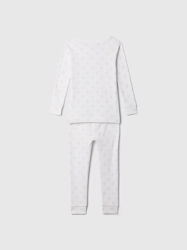 GAP × Disney Baby – zestaw piżamowy „Księżniczka” z organicznej bawełny szczotkowanej
