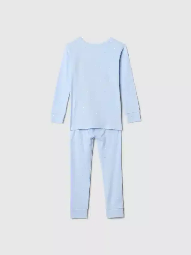 GAP × Disney Baby – zestaw piżamowy „Księżniczka” z organicznej bawełny szczotkowanej