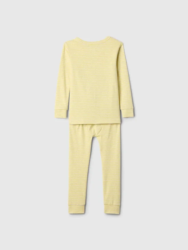 GAP × Disney Baby – zestaw piżamowy „Księżniczka” z organicznej bawełny szczotkowanej