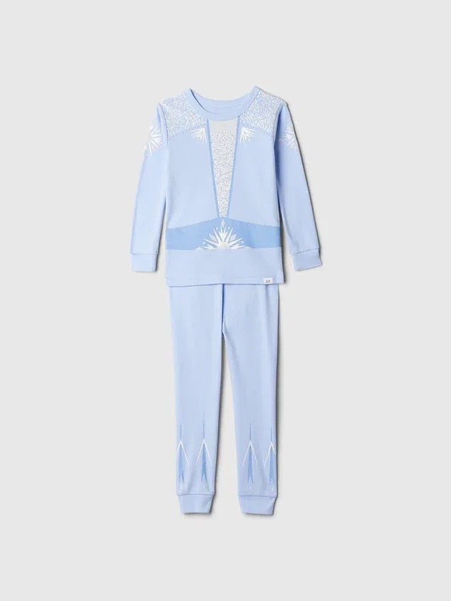 GAP × Disney Baby – zestaw piżamy z bawełny organicznej z motywem księżniczek