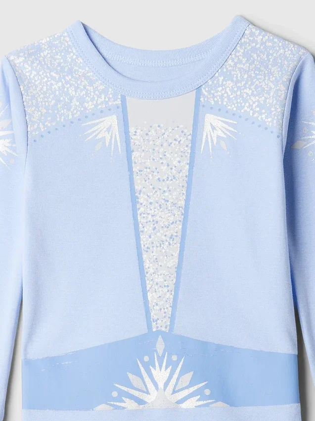 GAP × Disney Baby – zestaw piżamy z bawełny organicznej z motywem księżniczek