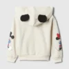 GAP × Disney Bluz z kapturem Vintagesoft 3D dla Niemowląt i Maluchów
