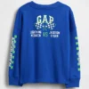 Gap × Disney – koszulka z nadrukami dla niemowląt i Maluchów z motywem „Cars”