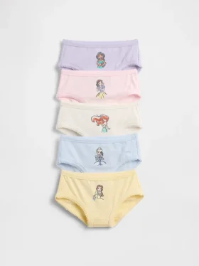 GAP × Disney – majtki dla małych dzieci z elastycznej bawełny organicznej (pakiet 5 sztuk)