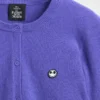 GAP × Disney „Miasteczko Halloween” Tima Burtona – kardigan z motywem czaszek z dzianiny CashSoft