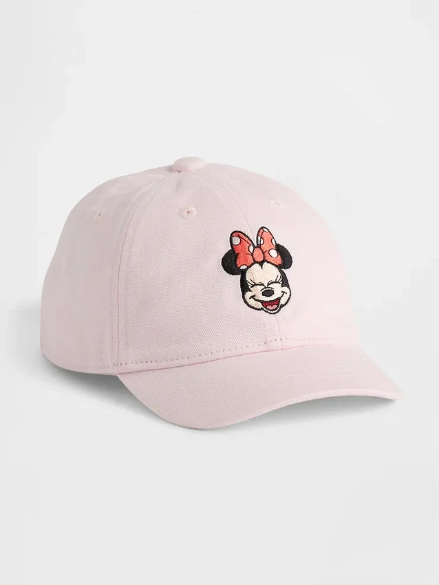 GAP × Disney Niemowlęta i Maluchy Czapka baseballowa z Myszką Minnie