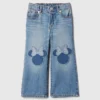 Gap × Disney Niemowlęta i Maluchy – Jeansy Stride z Minnie Mouse