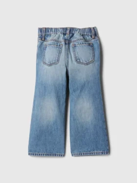 Gap × Disney Niemowlęta i Maluchy – Jeansy Stride z Minnie Mouse