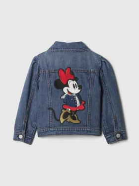 GAP × Disney Niemowlęta i Maluchy Kurtka dżinsowa z motywem Minnie Mouse