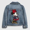 GAP × Disney Niemowlęta i Maluchy Kurtka dżinsowa z motywem Minnie Mouse