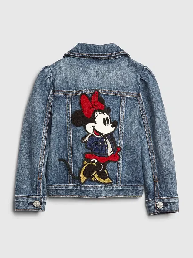 GAP × Disney Niemowlęta i Maluchy Kurtka dżinsowa z motywem Minnie Mouse