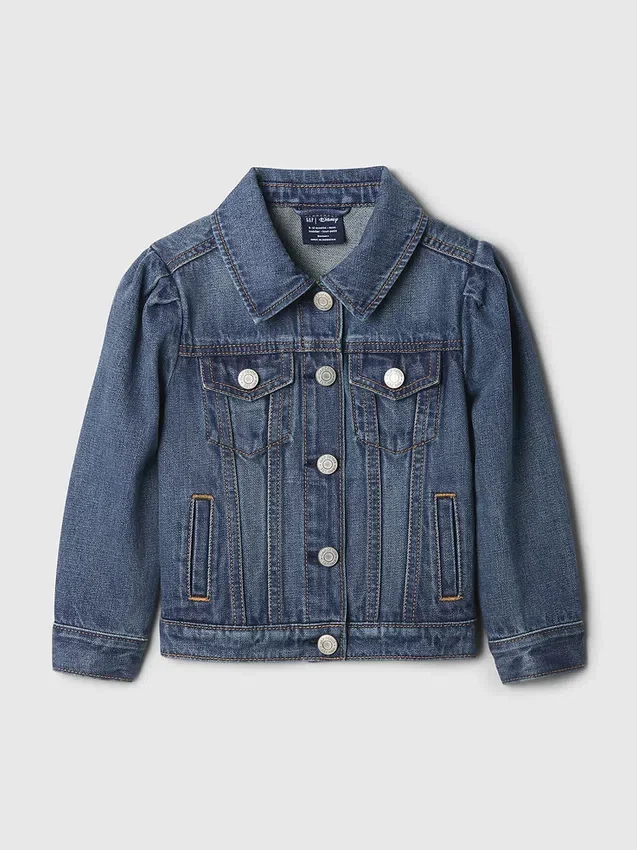 GAP × Disney Niemowlęta i Maluchy Kurtka dżinsowa z motywem Minnie Mouse