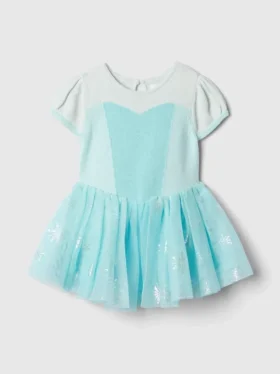 GAP × Disney Niemowlęta i Maluchy Sukienka z tiulu z księżniczką Elsą